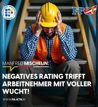 Die geringere Einschätzung der Bonität Österreichs ist nicht nur ein Schlag ins Gesicht für den Staatshaushalt, sondern auch ein...