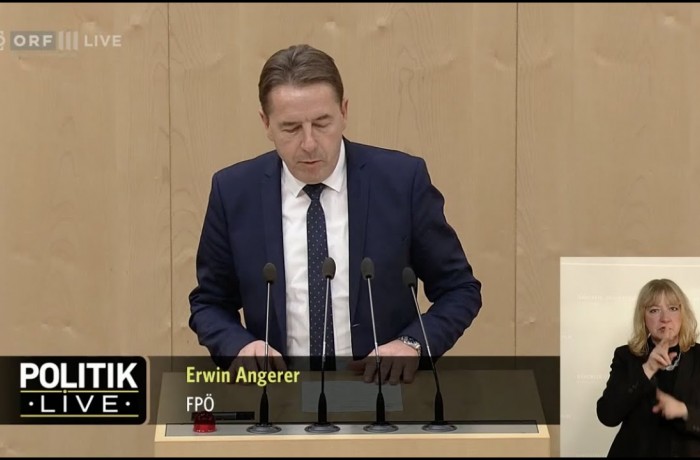 Erwin Angerer im Nationalrat: Stillstand der Wirtschaft - Arbeitsmarktreform jetzt