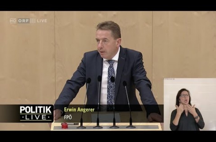 Erwin Angerer im Nationalrat: Sicherheits-, Energie- und Wirtschaftspolitik in Europa