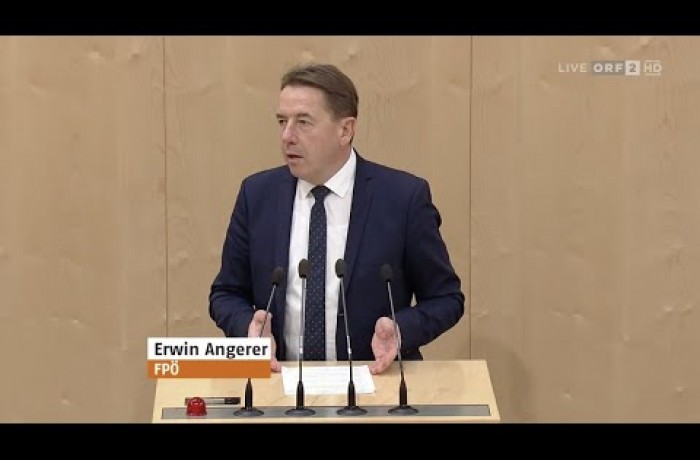 Erwin Angerer im Nationalrat: E-Control-Gesetz