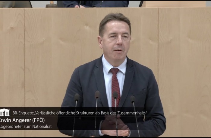 Erwin Angerer im Bundesrat: Gemeinden - verlässliche Partner in unserem Alltag