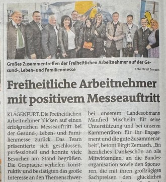 Unser Team präsentierte sich auf der Gesund-, Leben- und Familienmesse professionell und bürgernah