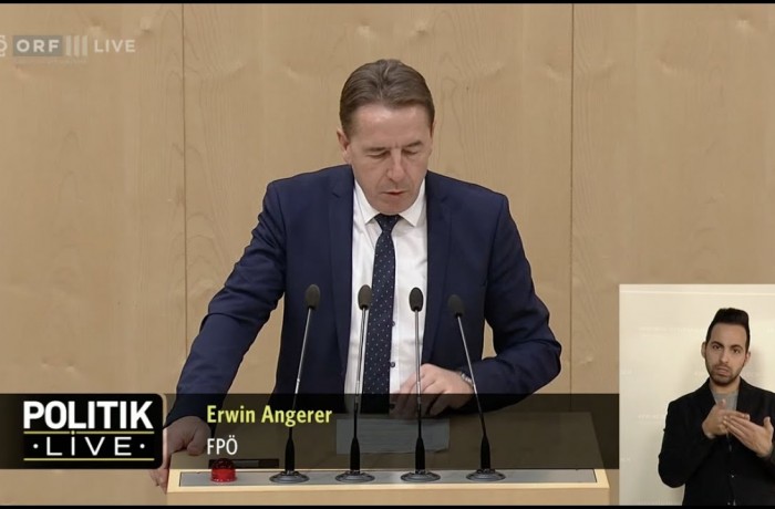 Erwin Angerer im Nationalrat: Aktion 60 plus für den österreichischen Arbeitsmarkt