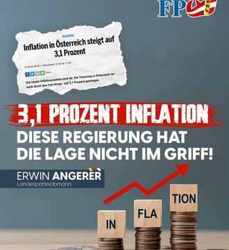 💥 Inflation klettert auf 3,1 % 💥