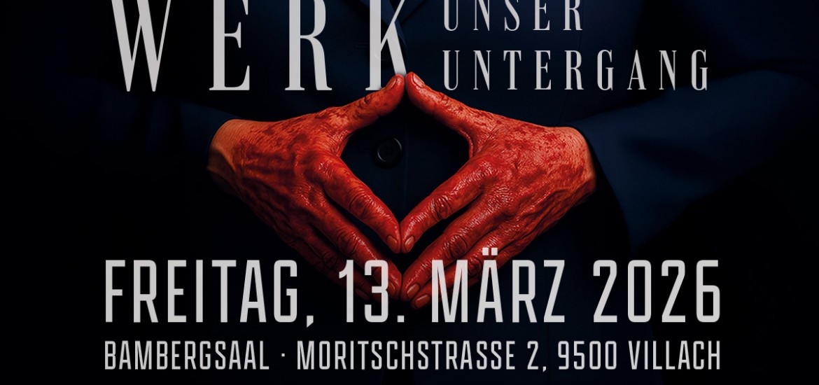 Buchpräsentation "Merkels Werk - Unser Untergang" mit Gerald Grosz
