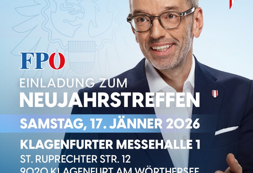 Neujahrstreffen 2026 mit Herbert Kickl