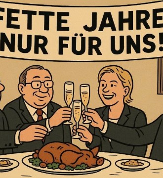 „Fette Jahre - nur für uns!''