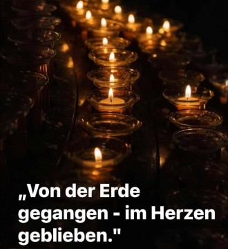 Im Gedenken an unsere lieben Verstorbenen 🖤