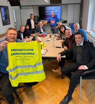 Im Anschluss an das fulminante Neujahrstreffen fand die Bundesvorstandssitzung der Freiheitlichen Arbeitnehmer statt