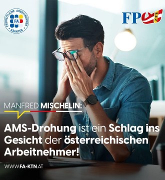 Die jüngste Drohung aus der AMS-Zentrale ist eine beispiellose Verhöhnung aller Menschen, die dieses Land mit ihrem täglichen Ei...