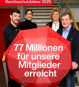 Positive Rechtsschutzbilanz 2025!