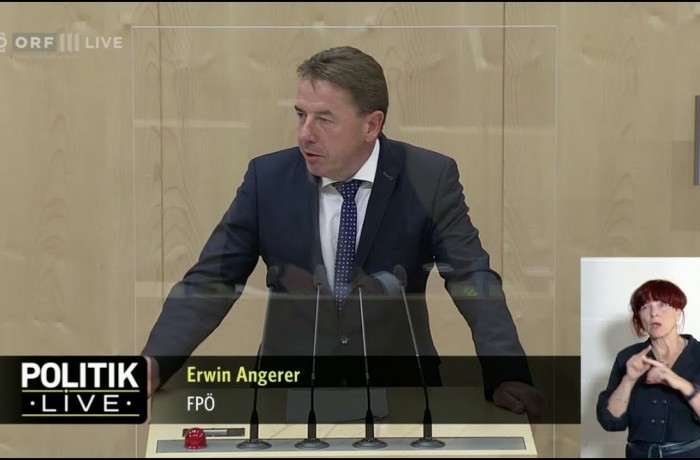Erwin Angerer im Nationalrat: Falsche Asyl-, Zuwanderungs- und Integrationspolitik -