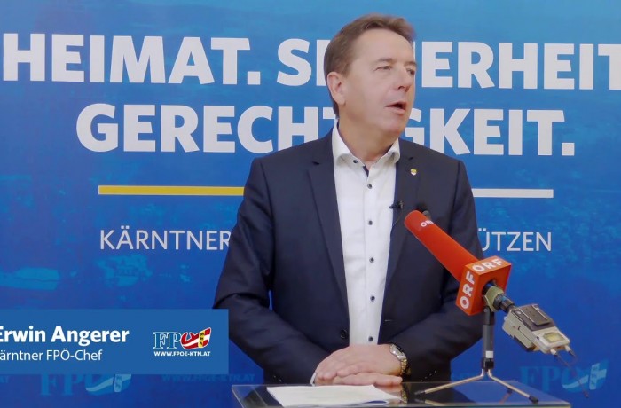 Pressekonferenz mit Erwin Angerer