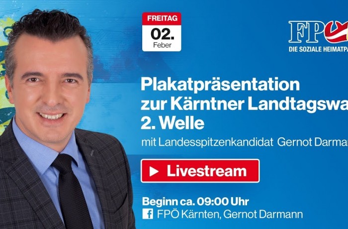 Präsentation der zweiten Plakatwelle für die Landtagswahl 2018