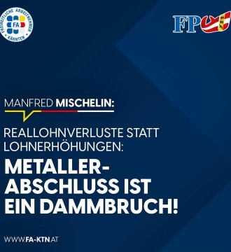 Der aktuelle Metaller-Abschluss ist historisch – aber im negativen Sinn: Erstmals liegt ein Lohnabschluss unter der Inflationsra...