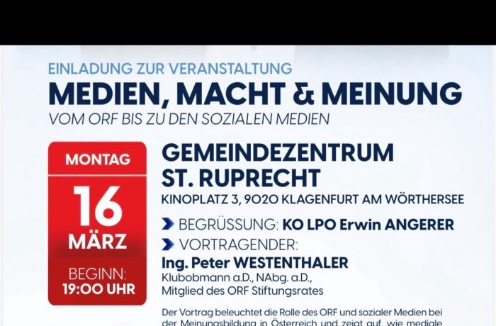 Medien, Macht & Meinung