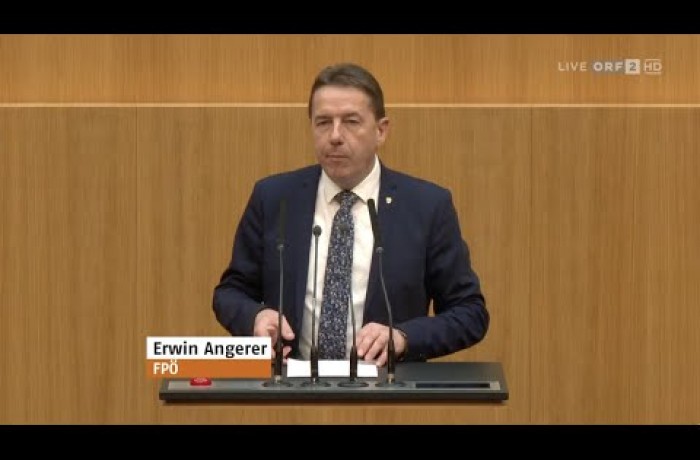 Erwin Angerer im Nationalrat: Leistung muss sich wieder lohnen